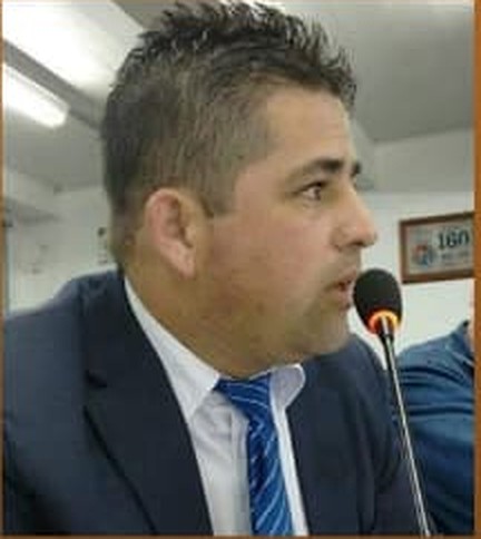 Ariel Brandão em sessão na Câmara de Vereadores